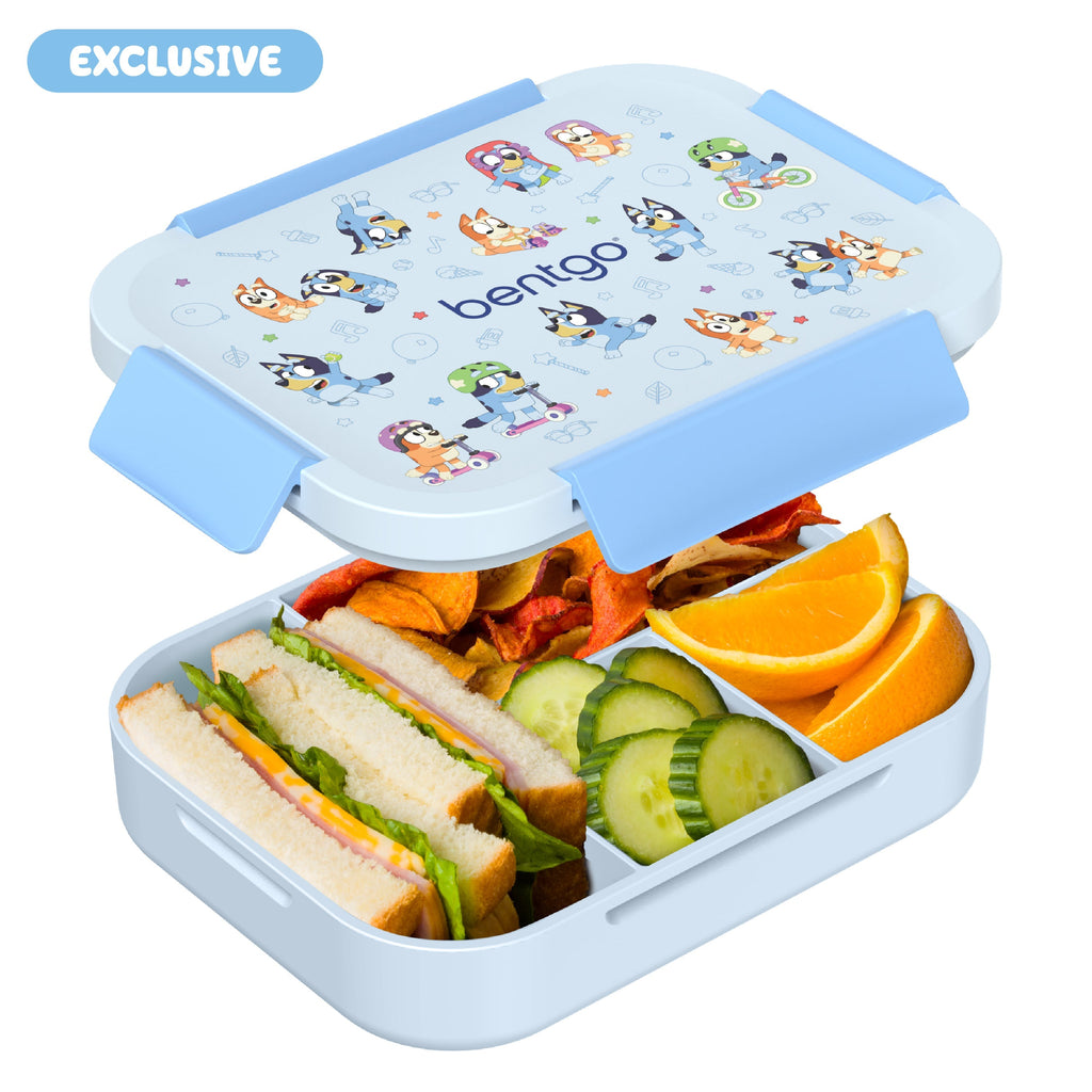 Bentgo + Bluey Kids Snap & Go Lunch Box