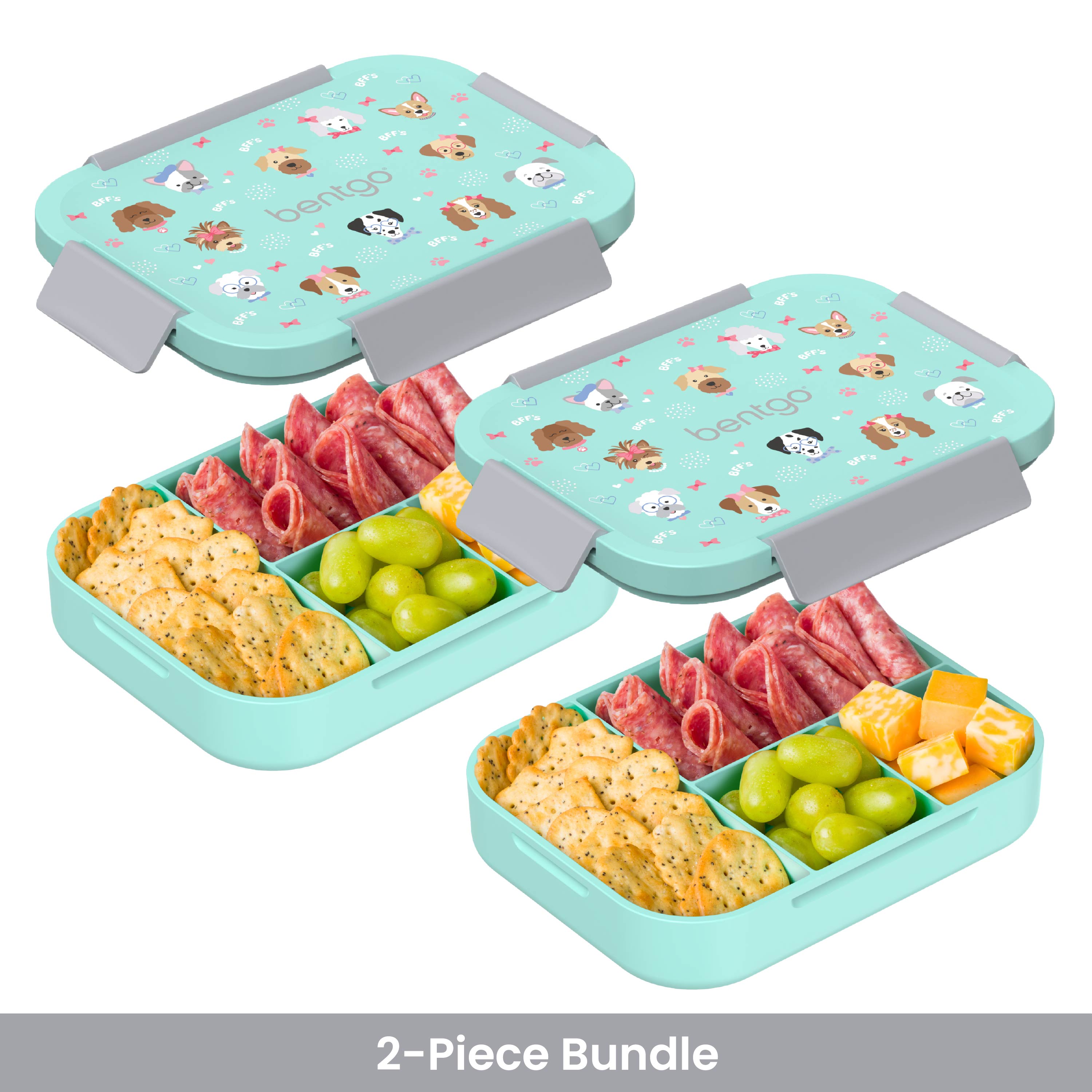 Bentgo Kids Snap & Go Lunch Box (2-Pack)