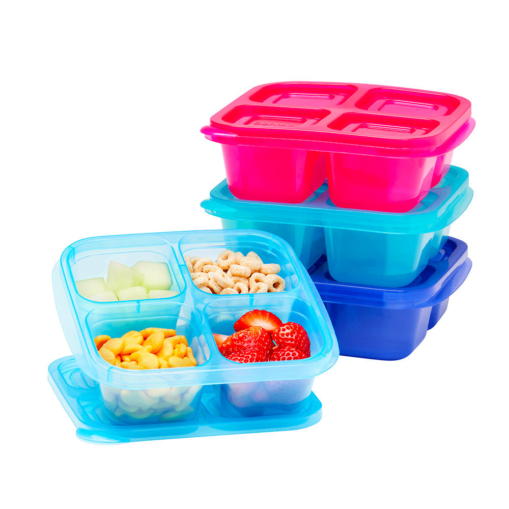 Bentgo Easyboxes 4-Compartment Snack Containers 8-Piece Set