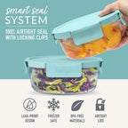 Bentgo Glass Leak-Proof Food Storage Set (6-Piece)