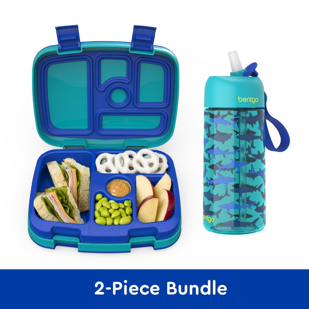 Bentgo Kids Prints Lunch Box & Water Bottle