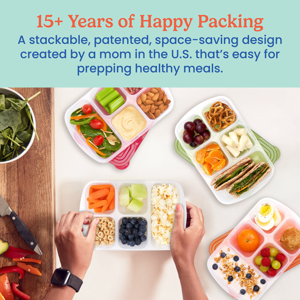 Bentgo Easyboxes 5-Compartment Food Containers 8-Piece Set