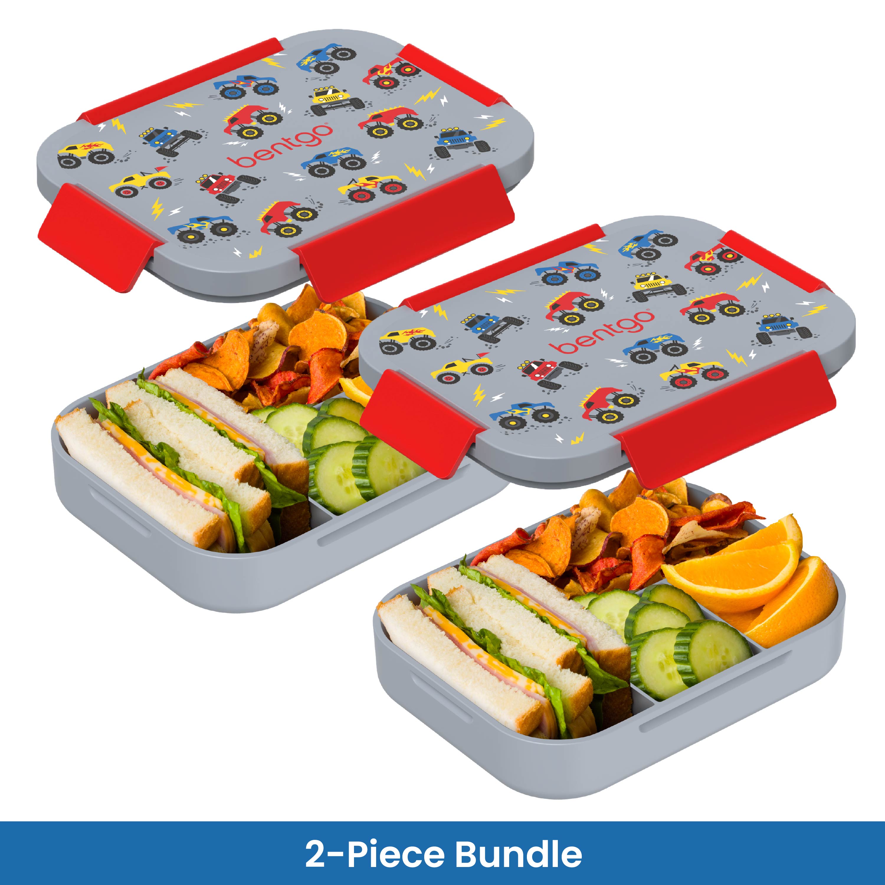 Bentgo Kids Snap & Go Lunch Box (2-Pack)