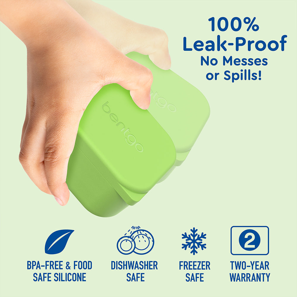 Bentgo Kids Sidekicks 2-Pack Silicone Container Set