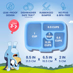 Bentgo + Bluey Kids Prints 5-Piece Lunch Box Set