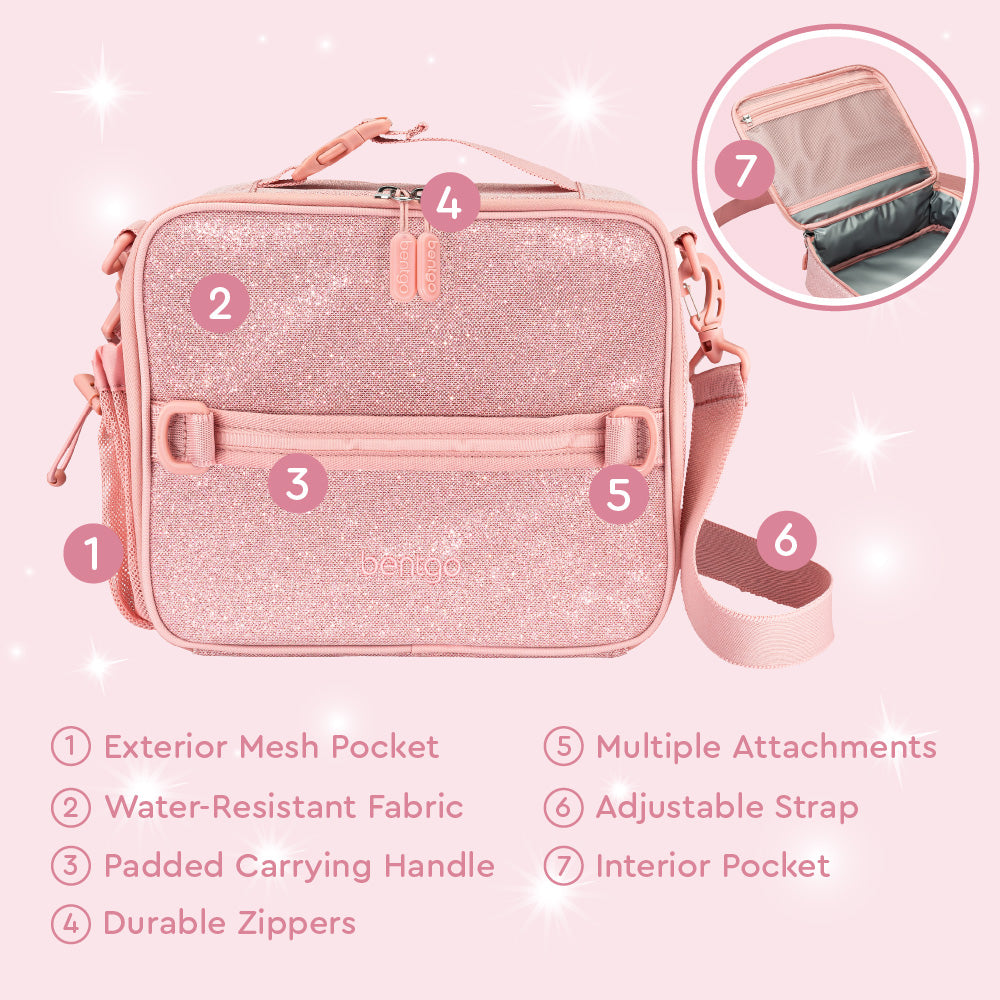Bentgo Kids Glitter Lunch Set