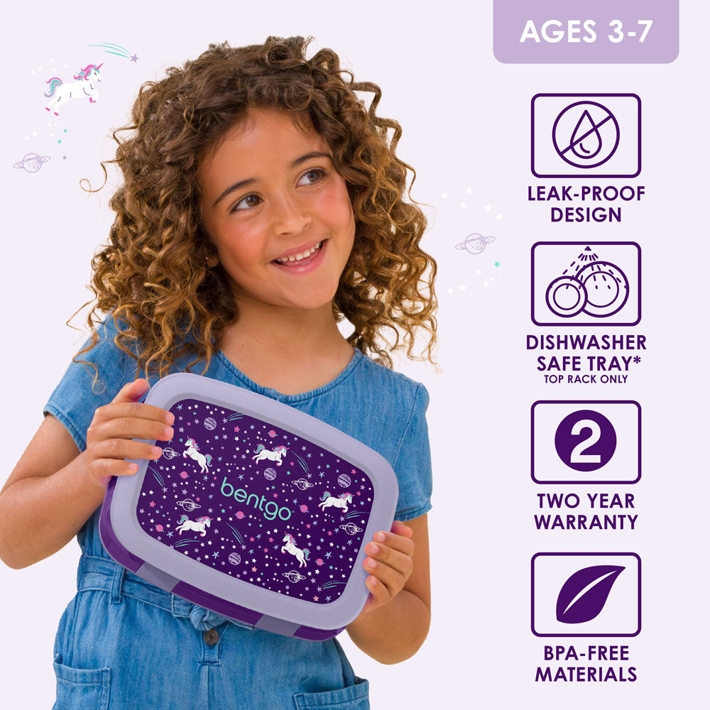 Bentgo Kids Prints Lunch Box (2-Pack)
