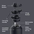 Bentgo Flip 2-in-1 Water Bottle (40 fl oz)