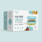 Bentgo Glass Leak-Proof Food Storage Set (4-Piece)