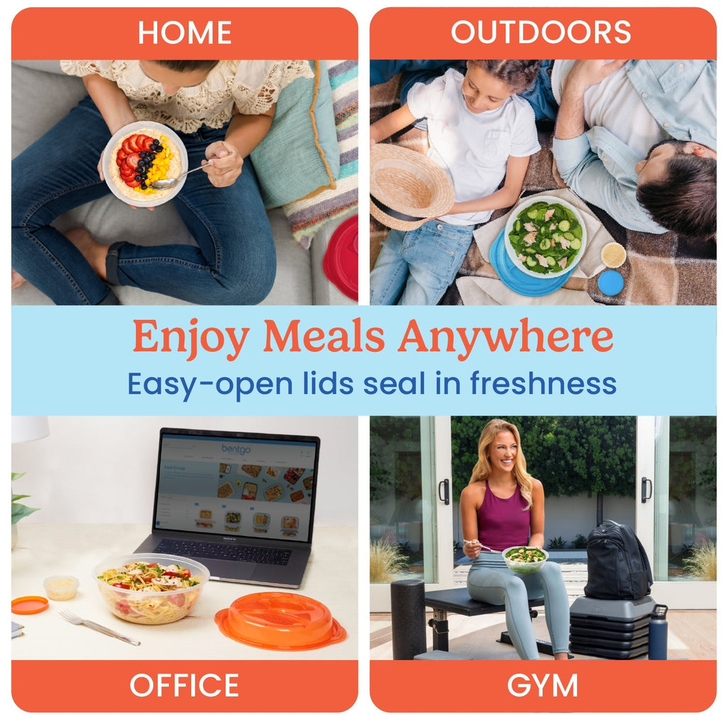 Bentgo Easyboxes Salad-to-Go Containers 8-Piece Set