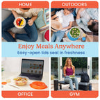 Bentgo Easyboxes Salad-to-Go Containers 8-Piece Set