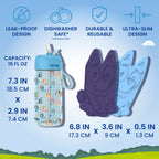 Bentgo + Bluey Kids Prints 5-Piece Lunch Box Set