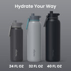 Bentgo Flip 2-in-1 Water Bottle (40 fl oz)
