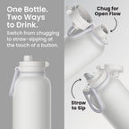 Bentgo Flip 2-in-1 Water Bottle (40 fl oz)