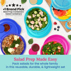 Bentgo Easyboxes Salad-to-Go Containers 8-Piece Set