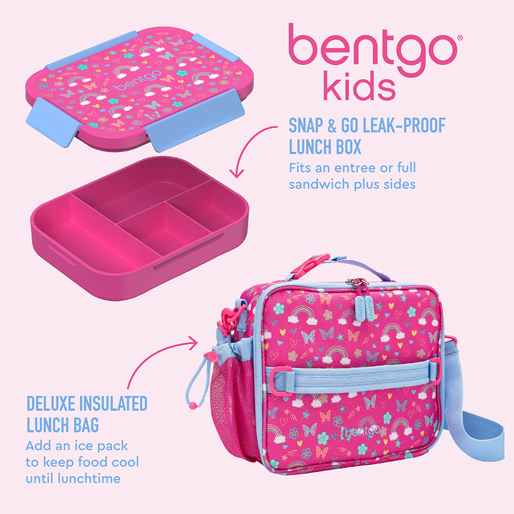 Bentgo Kids Snap & Go 2-Piece Lunch Set