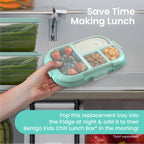 Bentgo Chill Kids Tray with Transparent Cover