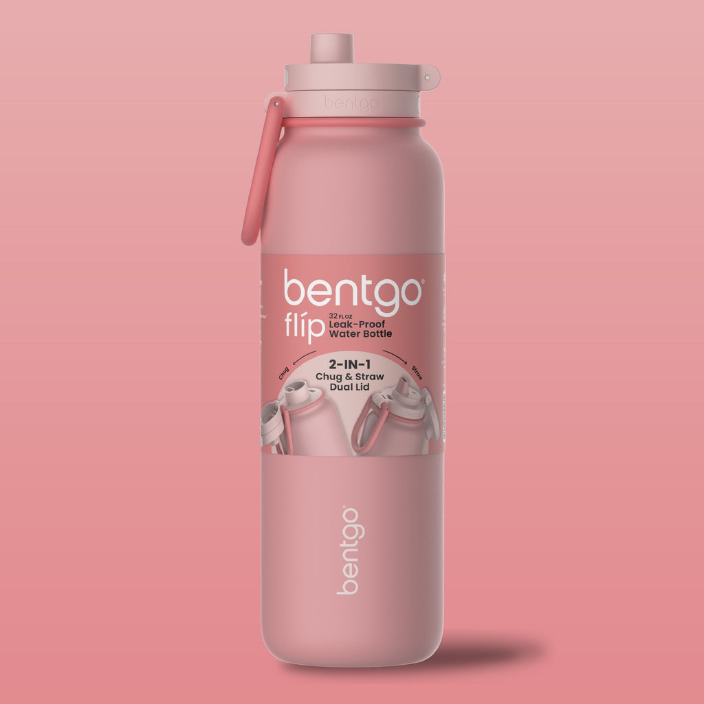 Bentgo Flip 2-in-1 Water Bottle (32 fl oz)