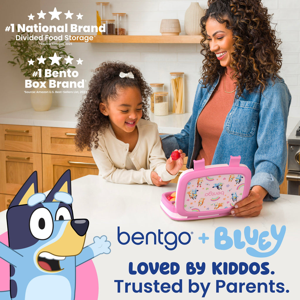 Bentgo + Bluey Kids Prints Lunch Box