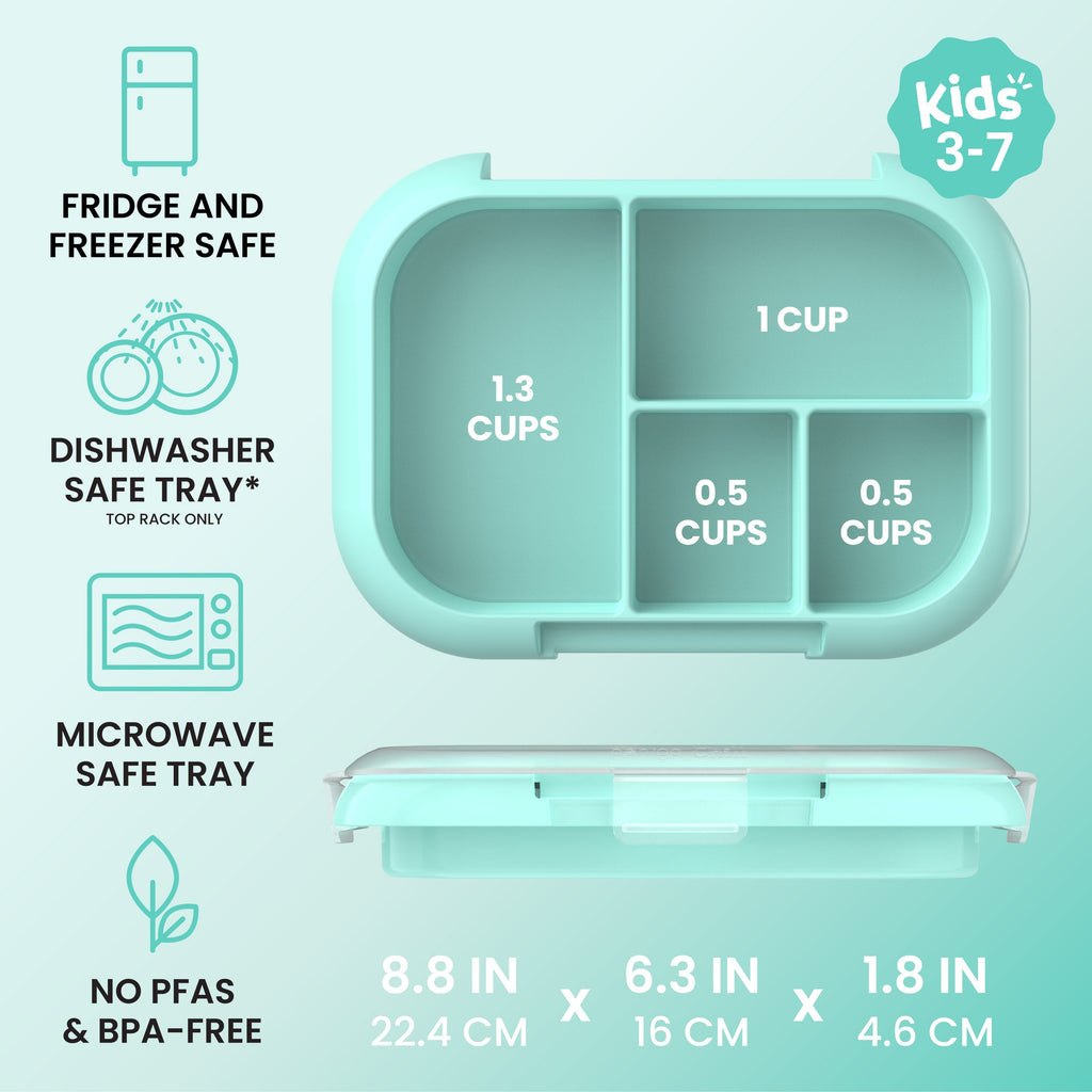 Bentgo Chill Kids Tray with Transparent Cover