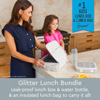 Bentgo Kids Glitter Lunch Set
