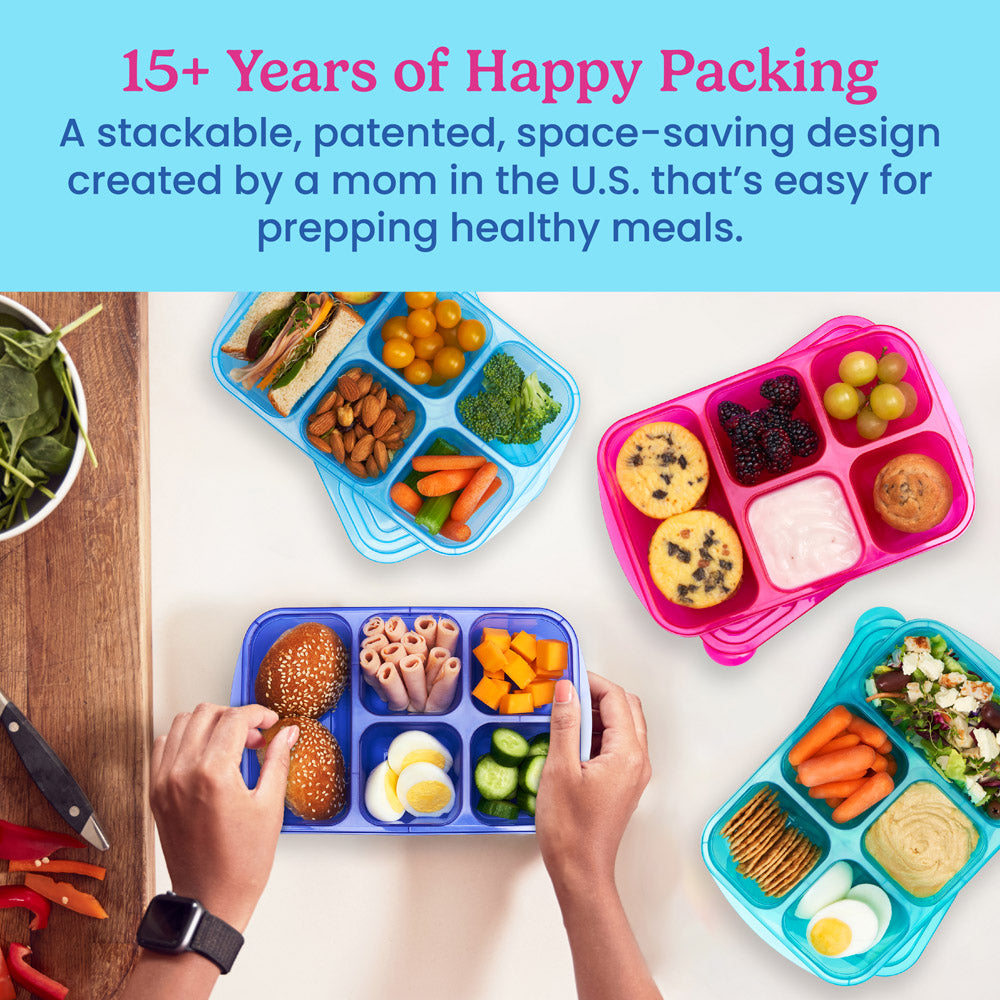 Bentgo Easyboxes 5-Compartment Food Containers 8-Piece Set