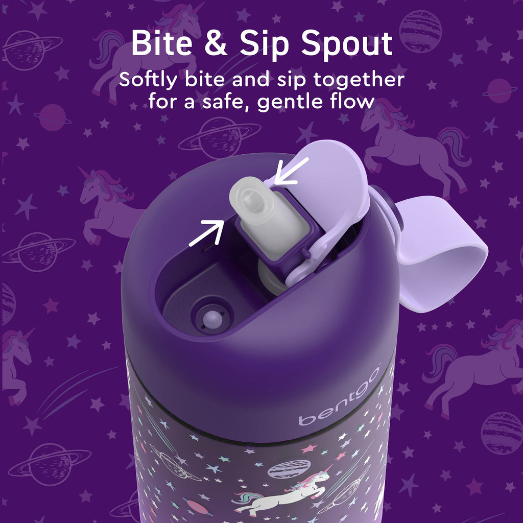 Bentgo Kids Prints Water Bottle (2-Pack)