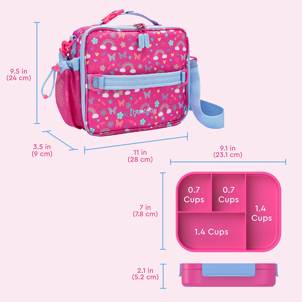 Bentgo Kids Snap & Go 2-Piece Lunch Set