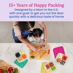 Bentgo Easyboxes 4-Compartment Snack Containers 8-Piece Set