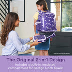 Bentgo Kids Prints 2-in-1 Backpack & Lunch Bag