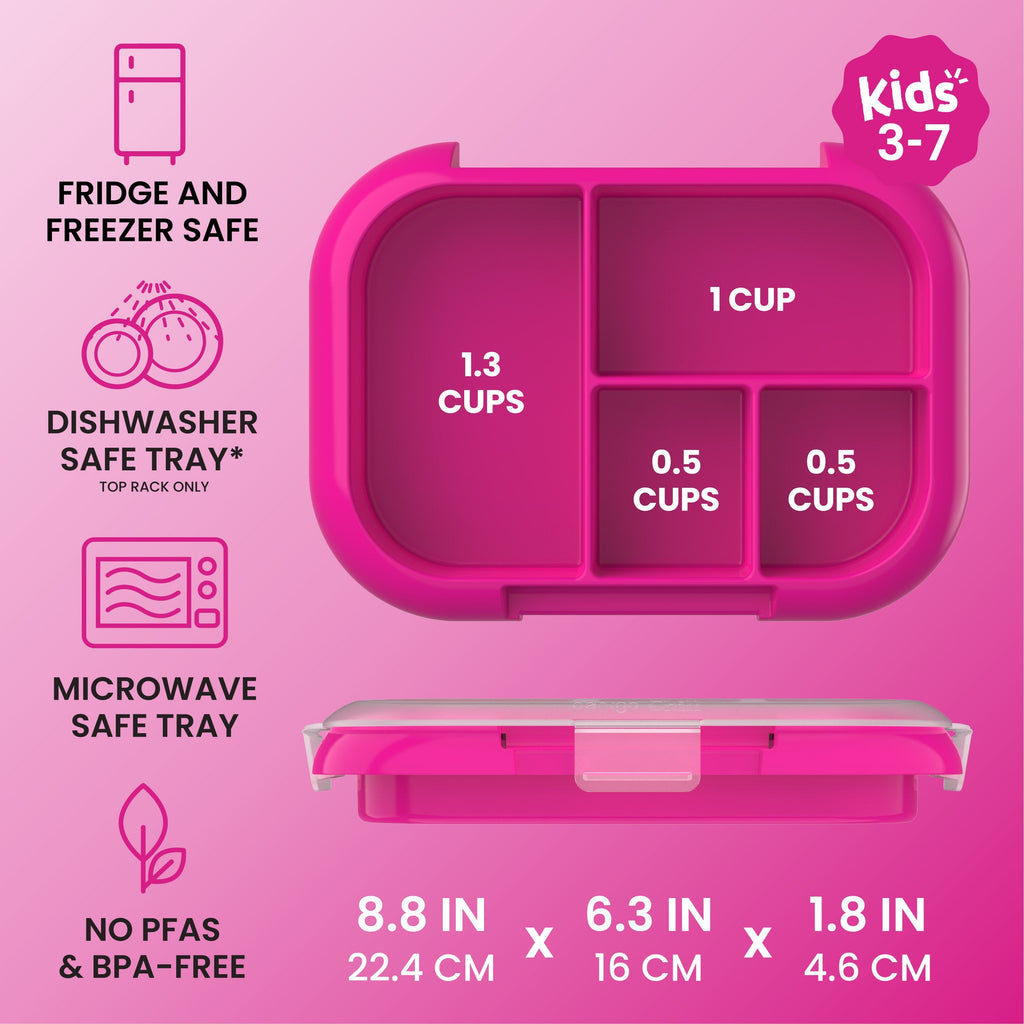 Bentgo Chill Kids Tray with Transparent Cover