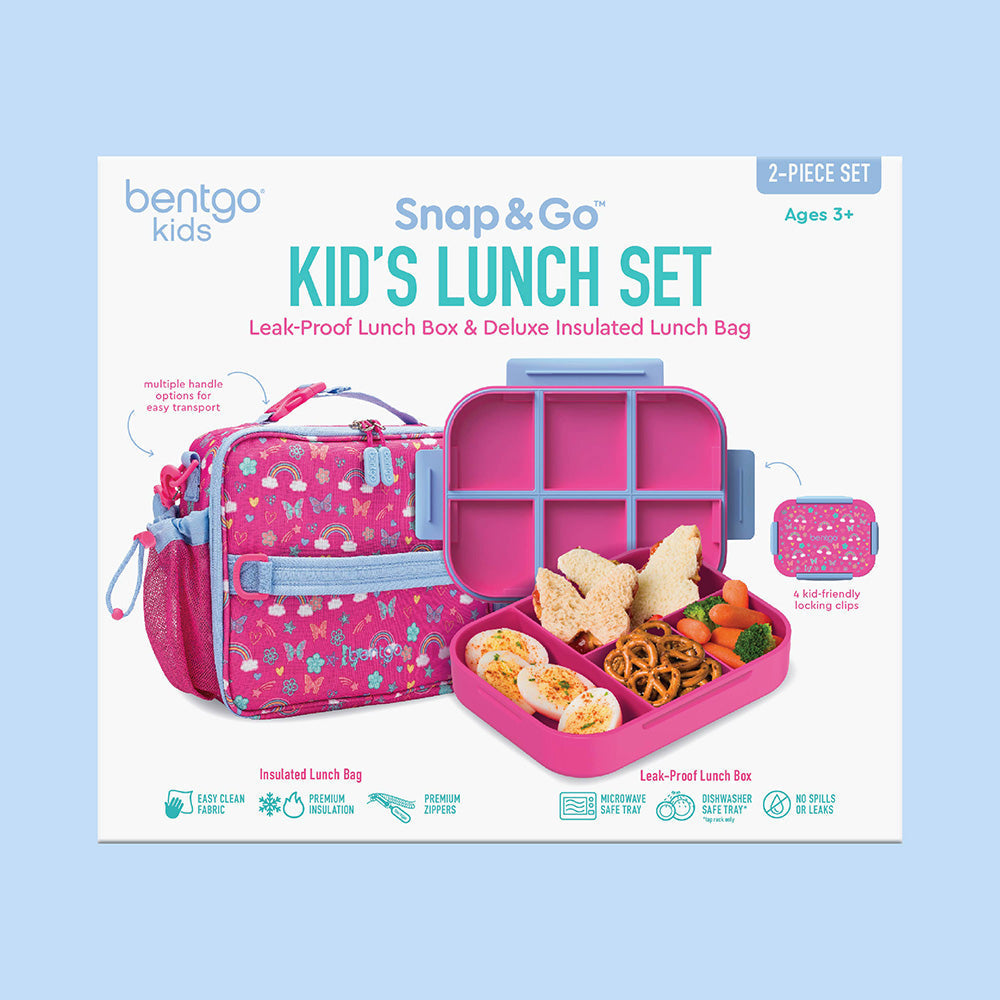 Bentgo Kids Snap & Go 2-Piece Lunch Set