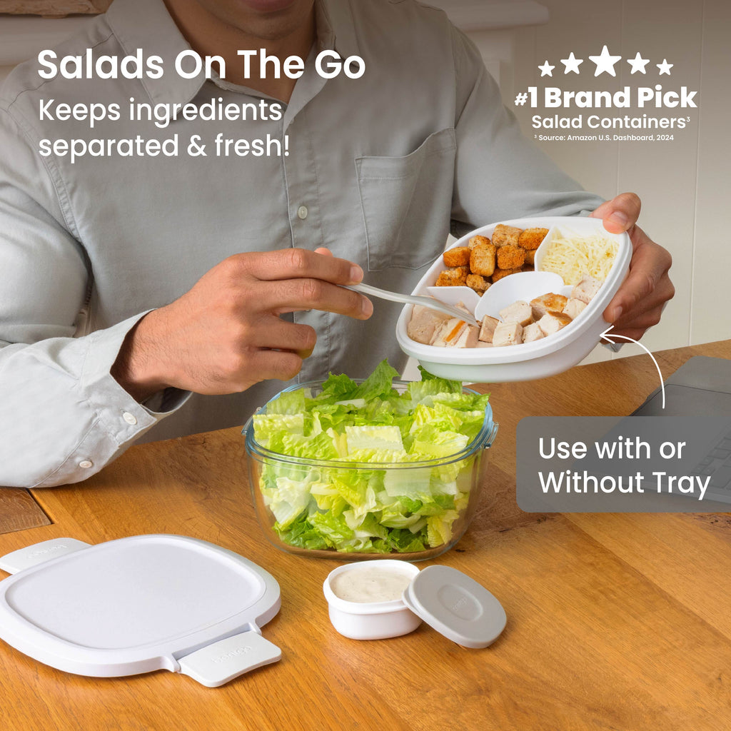 Bentgo Glass Salad Container
