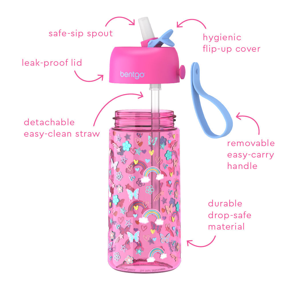 Bentgo Kids Prints Lunch Box & Water Bottle
