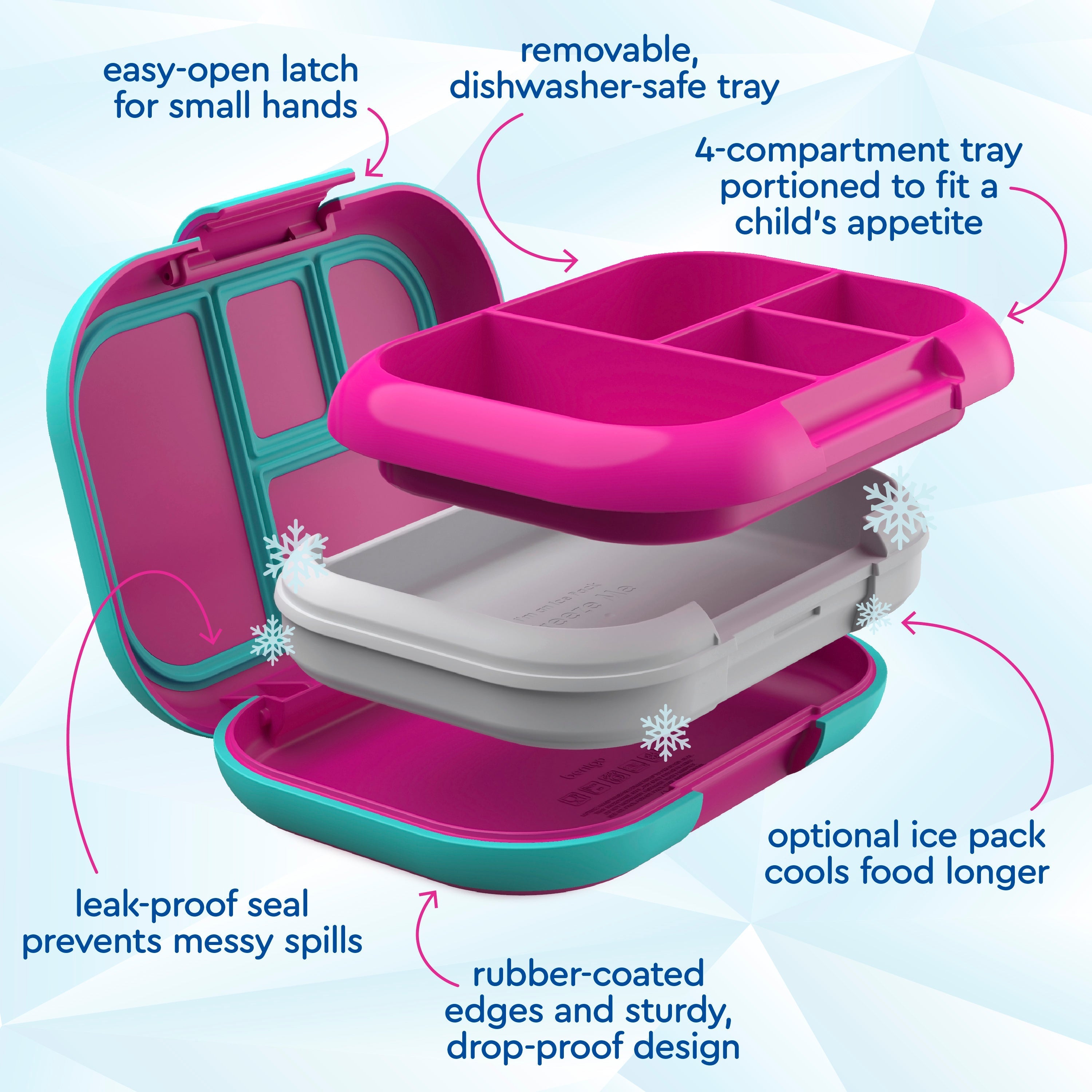 Bentgo Chill Kids Lunch Box (2-Pack)