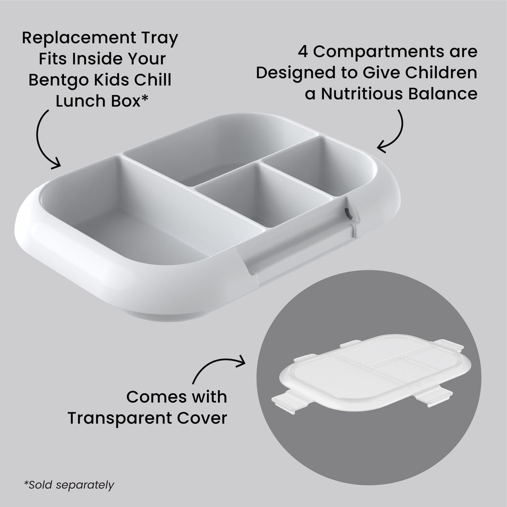 Bentgo Chill Kids Tray with Transparent Cover