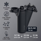 Bentgo Flip 2-in-1 Water Bottle (24 fl oz)