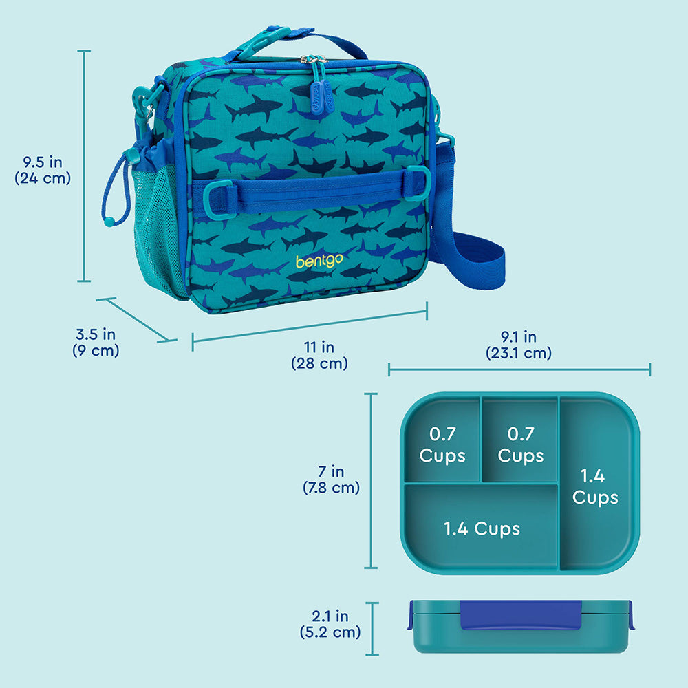 Bentgo Kids Snap & Go 2-Piece Lunch Set