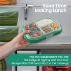 Bentgo Chill Kids Tray with Transparent Cover