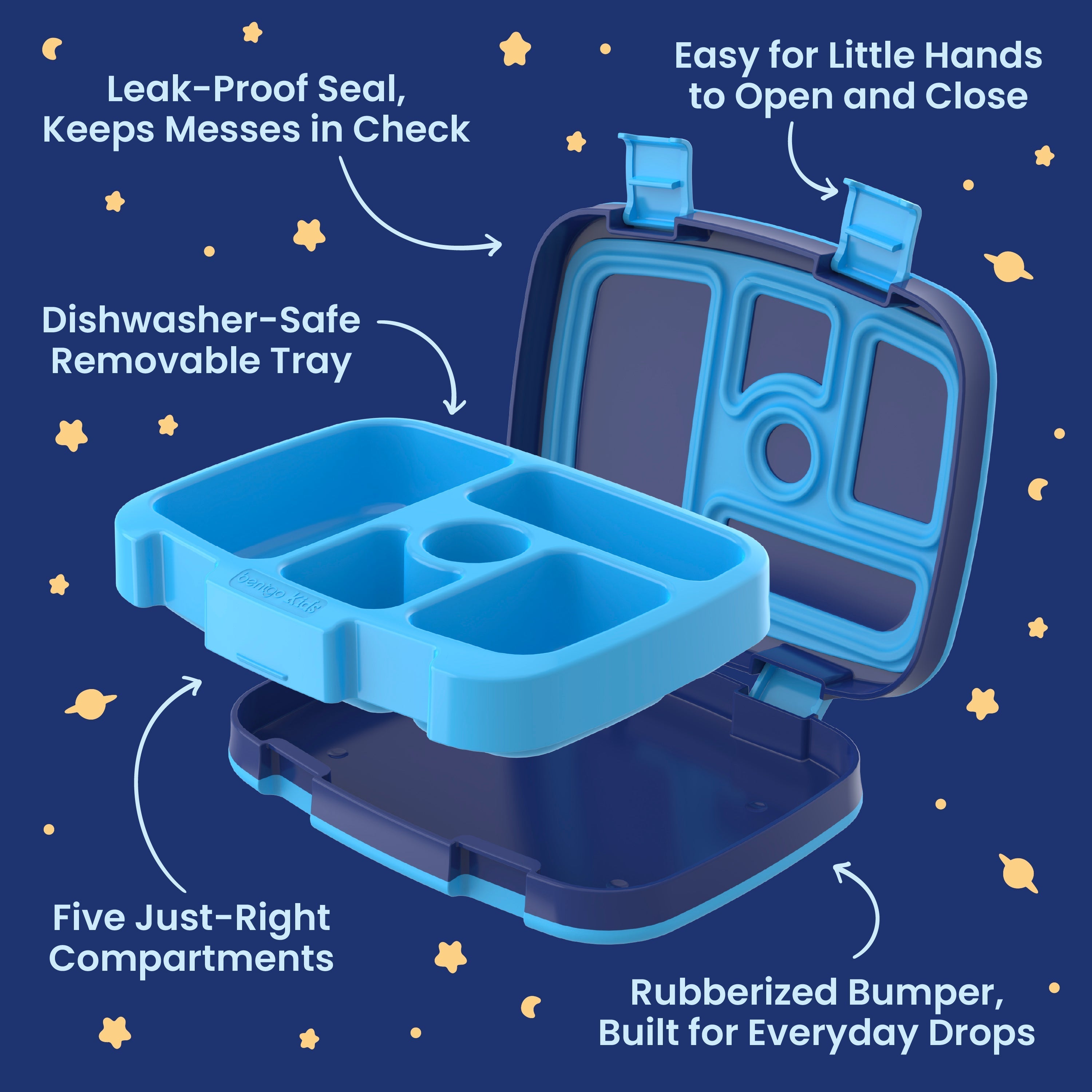 Bentgo + Bluey Kids Prints Lunch Box