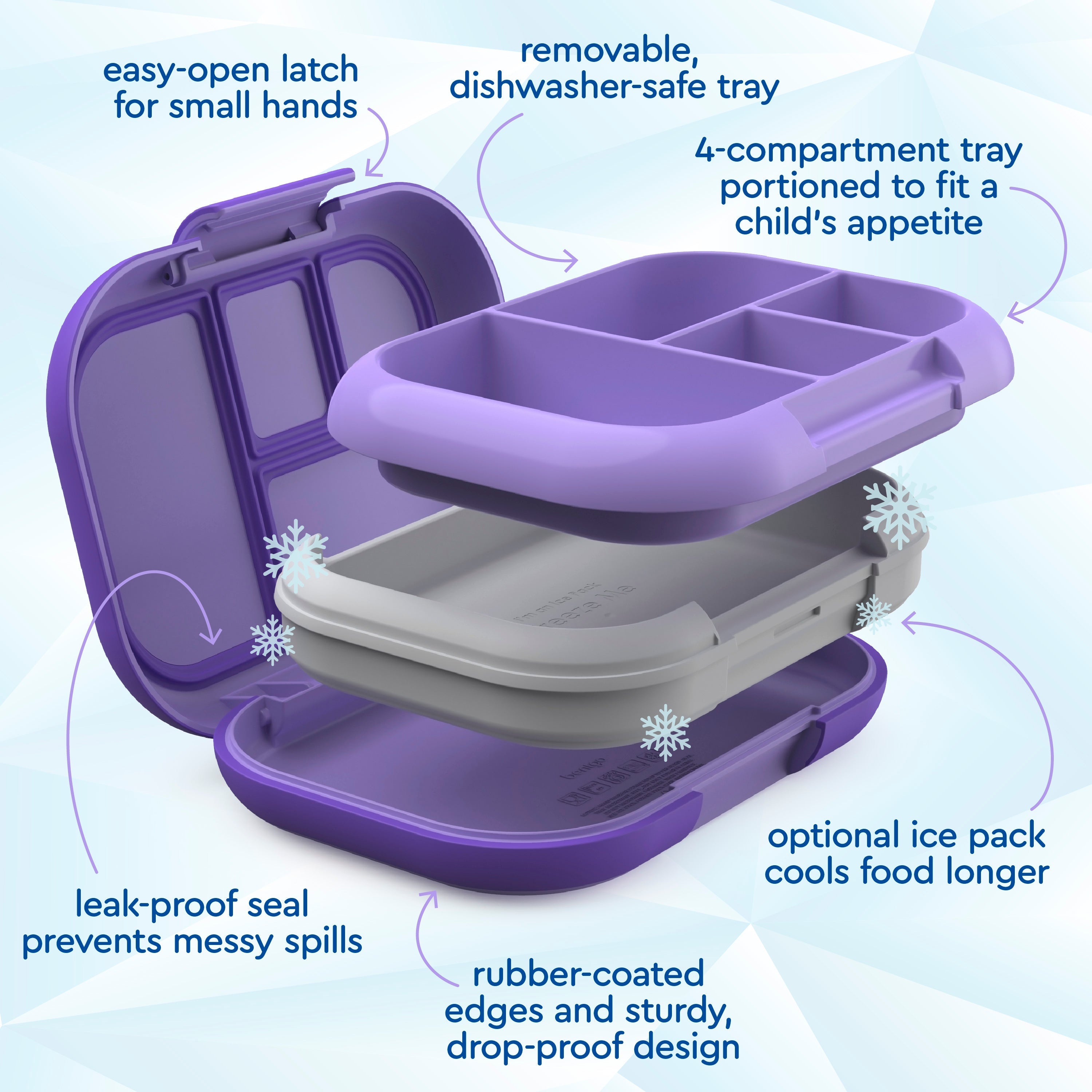 Bentgo Chill Kids Lunch & Snack Box