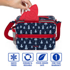 Bentgo Kids Prints Lunch Box, Lunch Bag, & Ice Packs