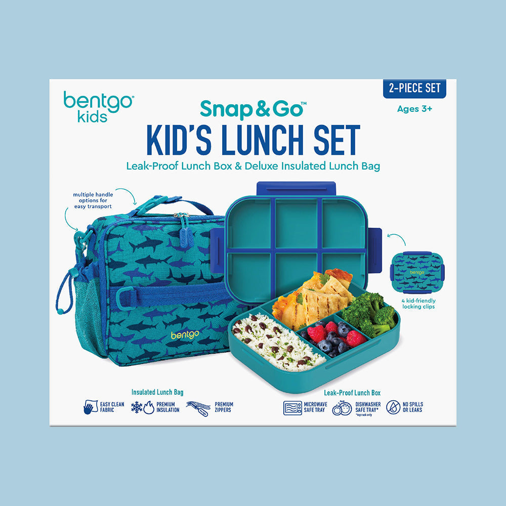 Bentgo Kids Snap & Go 2-Piece Lunch Set