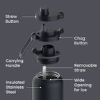 Bentgo Flip 2-in-1 Water Bottle (24 fl oz)