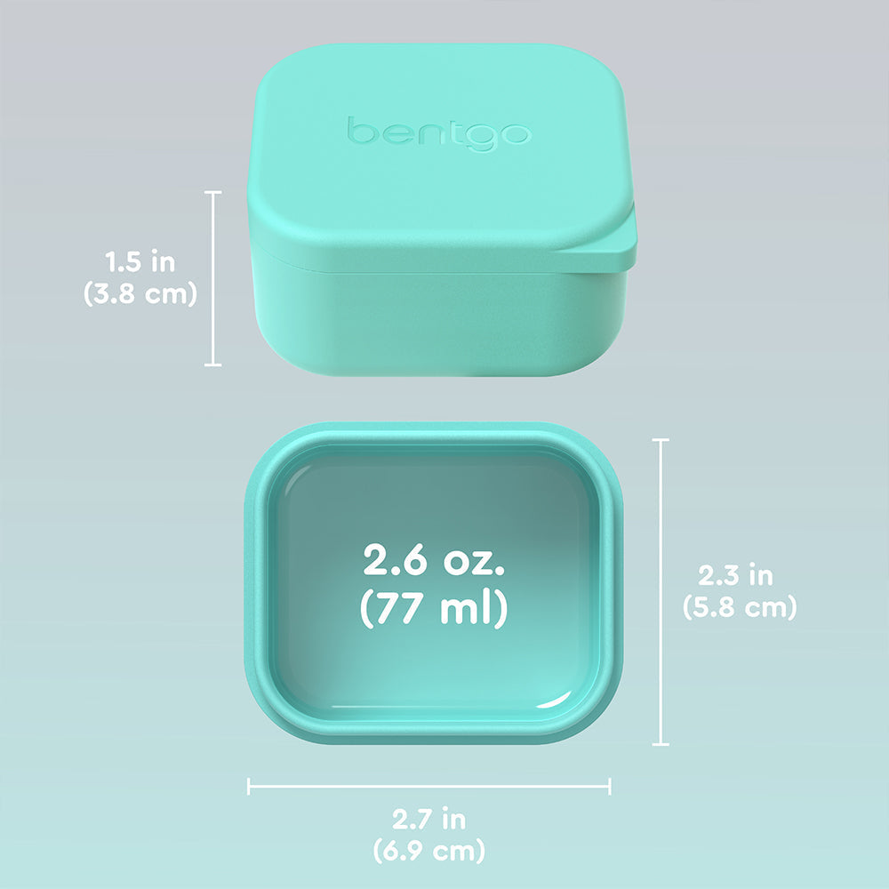 Bentgo Kids Sidekicks 2-Pack Silicone Container Set