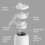 Bentgo Flip 2-in-1 Water Bottle (32 fl oz)
