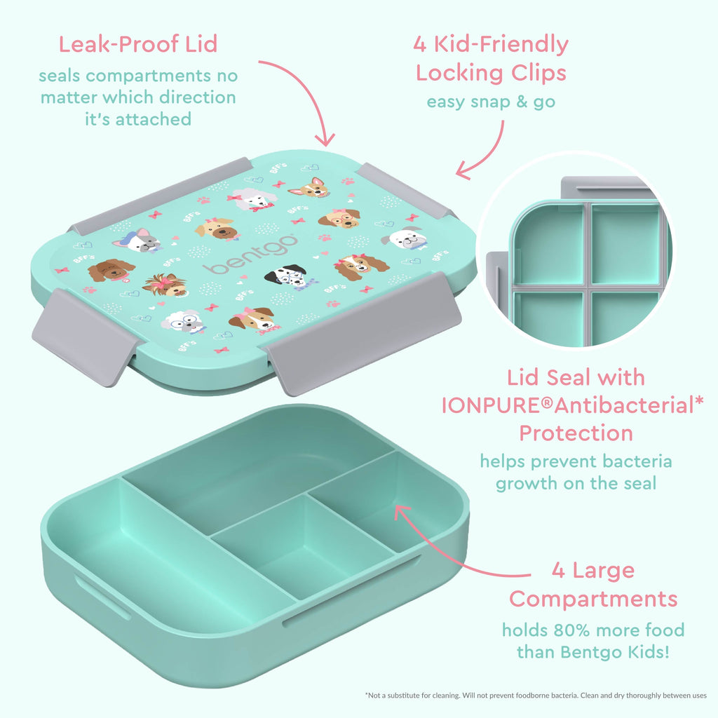Bentgo Kids Snap & Go Lunch Box (2-Pack)