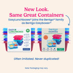 Bentgo Easyboxes 4-Compartment Snack Containers 8-Piece Set
