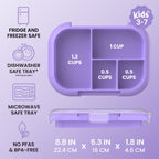 Bentgo Chill Kids Tray with Transparent Cover