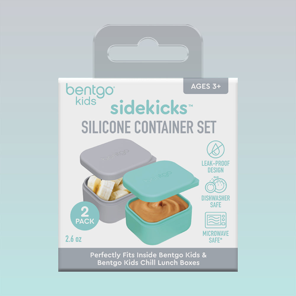 Bentgo Kids Sidekicks 2-Pack Silicone Container Set